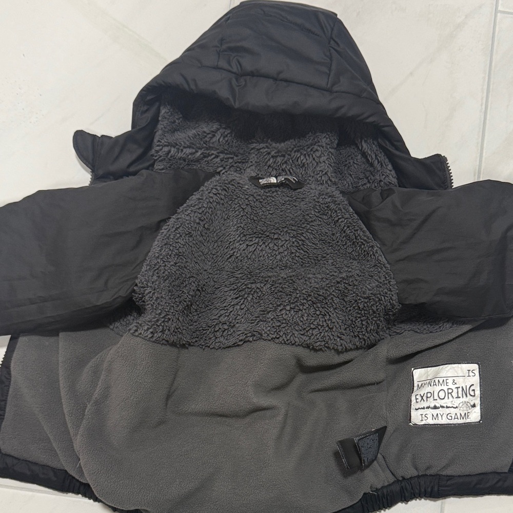 North Face Gray Jacket/Coat - Picture 4 of 7